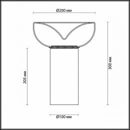 Настольная лампа Odeon Light Kaleo  - 3
